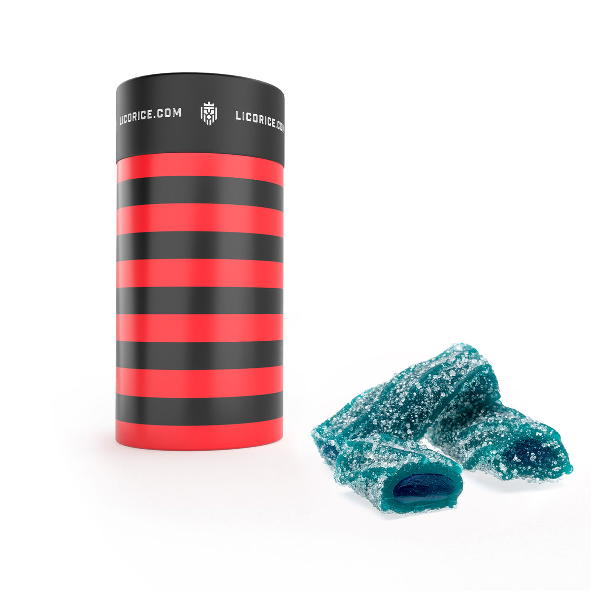 Blue Raspberry Sour Twists Licorice